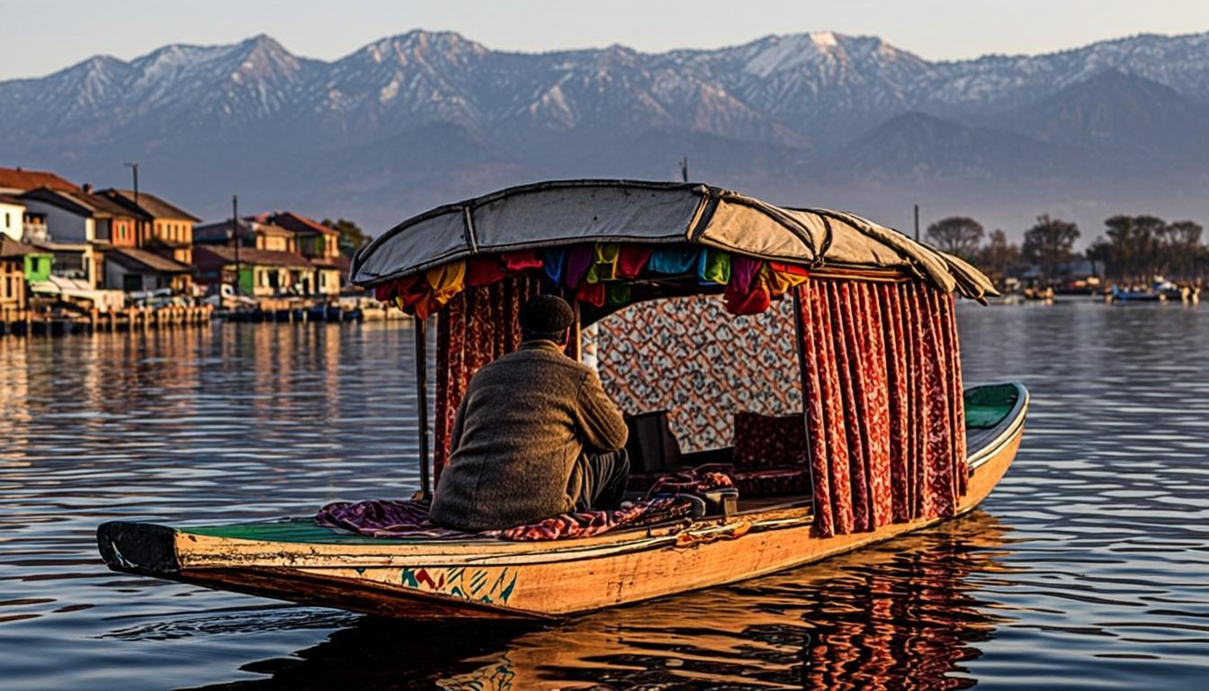 Shikara Ride, Kashmir