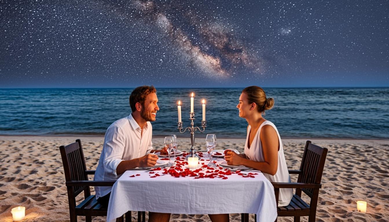 Beach Dinner, Maldives