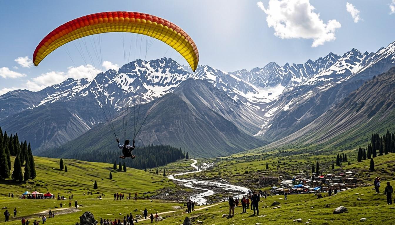 Paragliding in Manali
