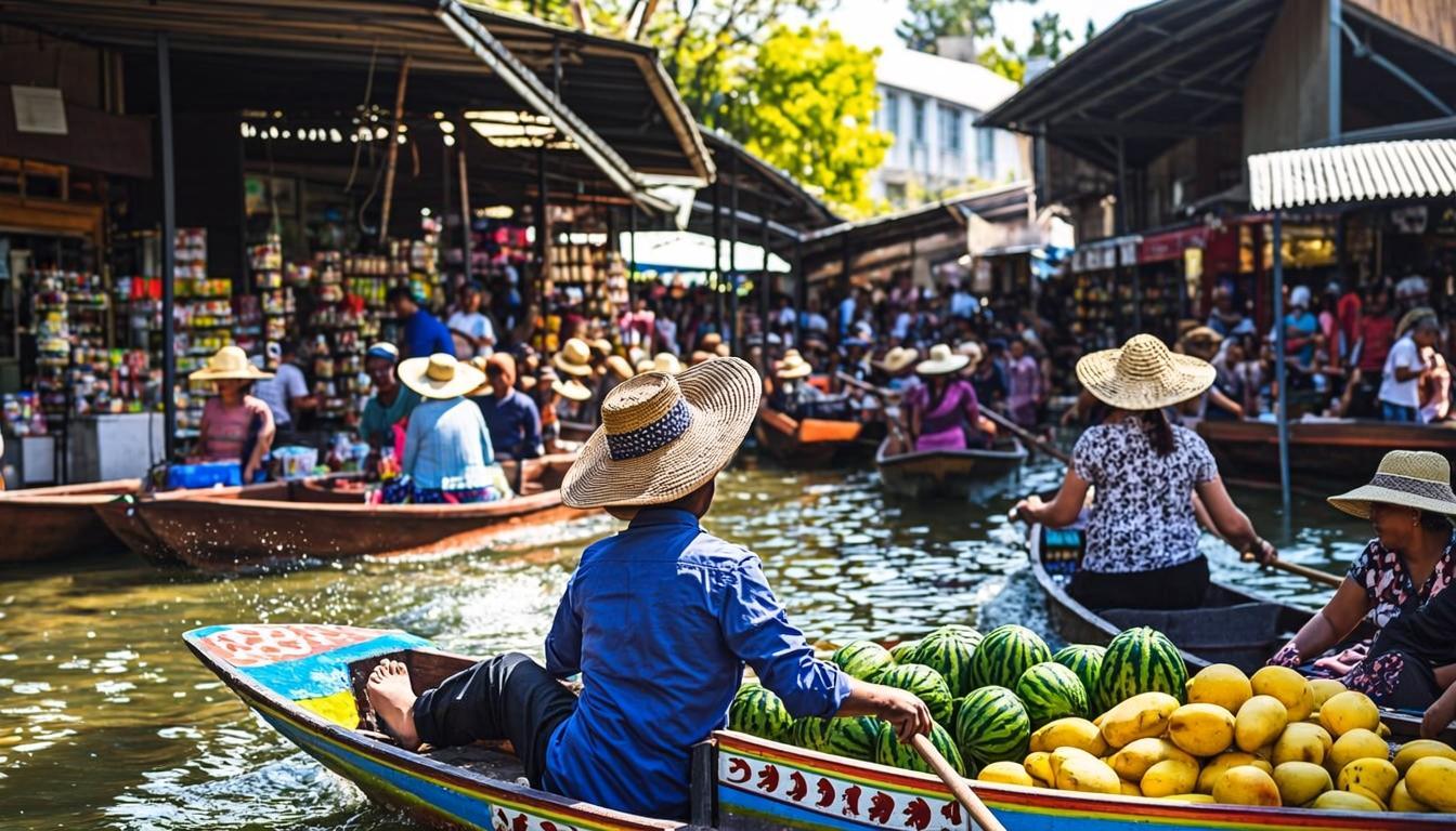 Thailand Floating Market